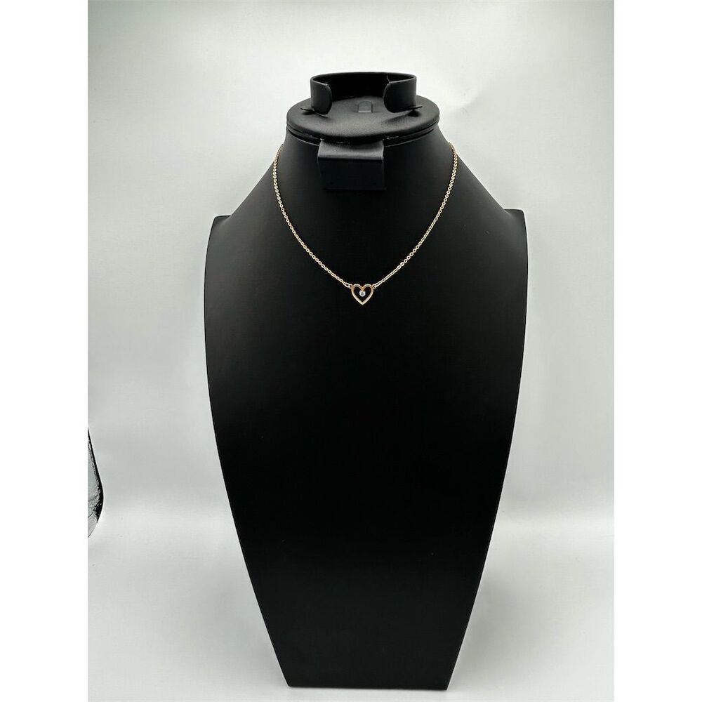 Avon Vintage Heart Pendant Necklace Gold Timeless Fashion Jewelry
